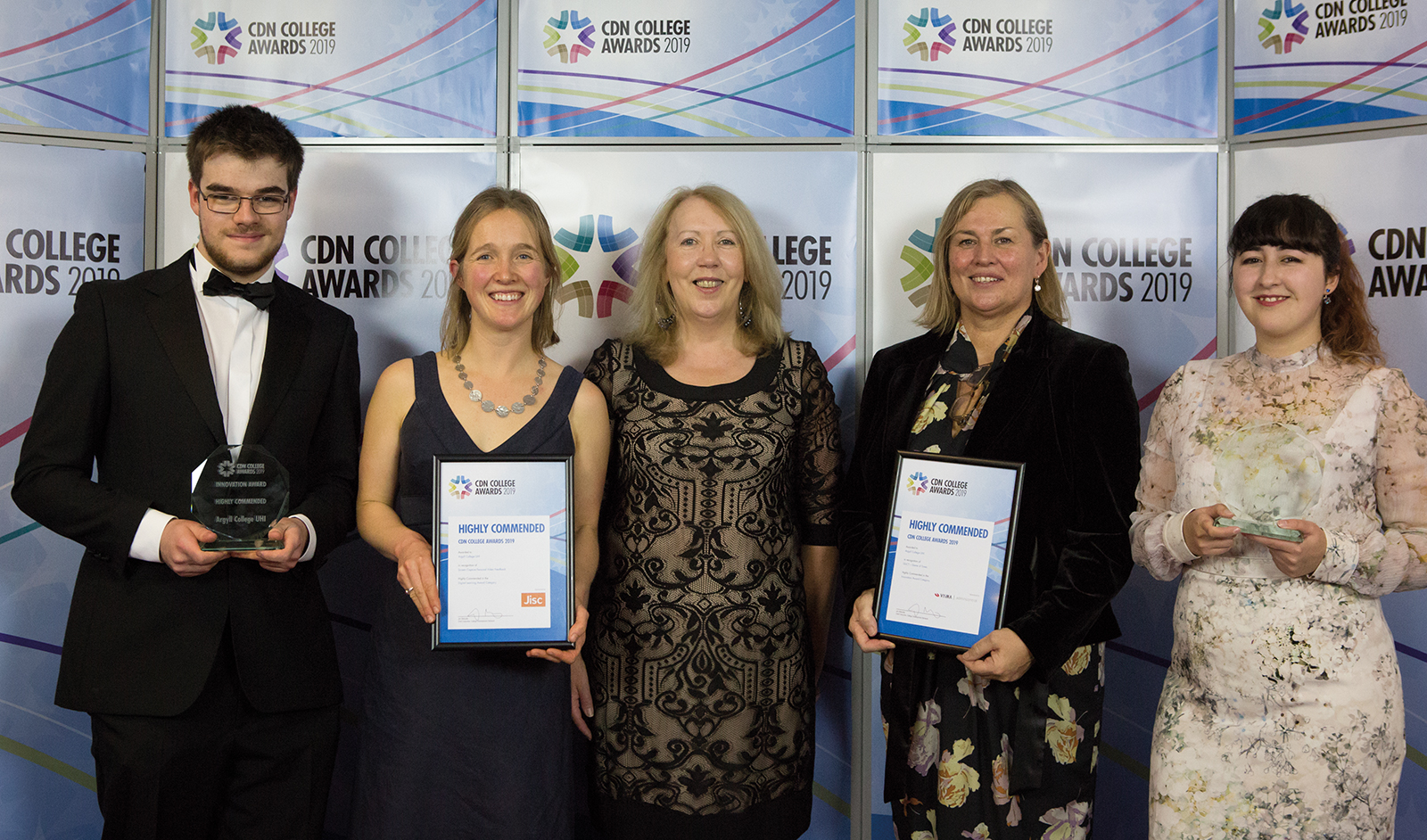 A Pair of Highly Commended Awards for College Staff